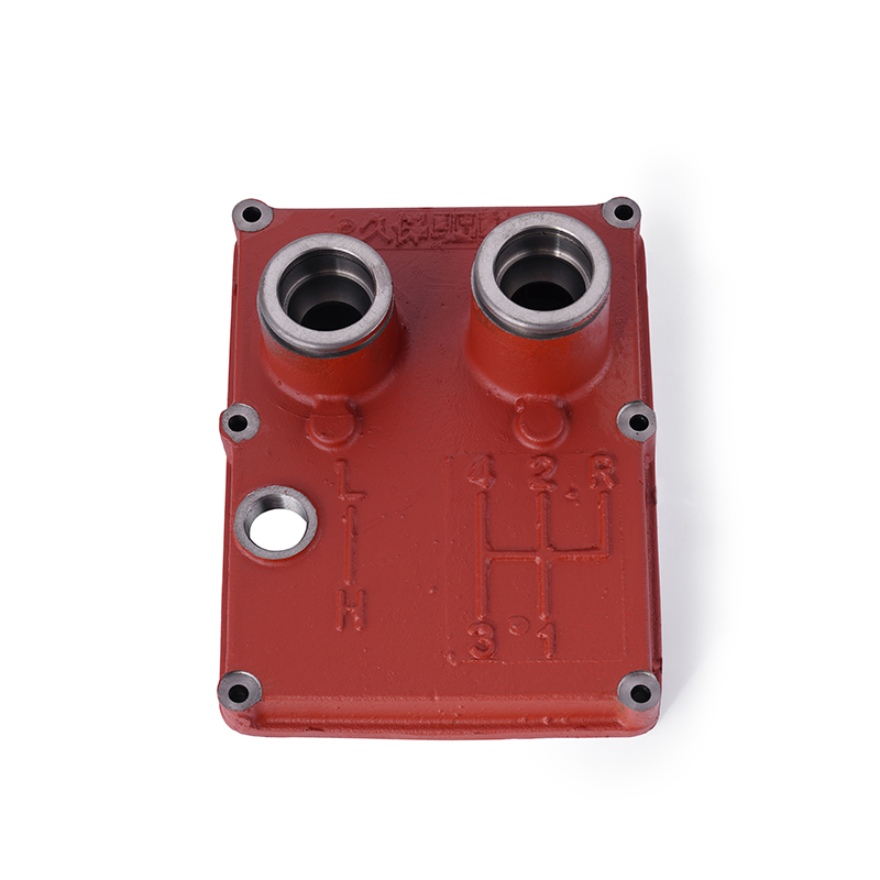 Grått Gjutjärn Framsidan Till Transmissionen